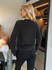 AX Paris Knitted Button Front Cardigan - Image 3 of 4