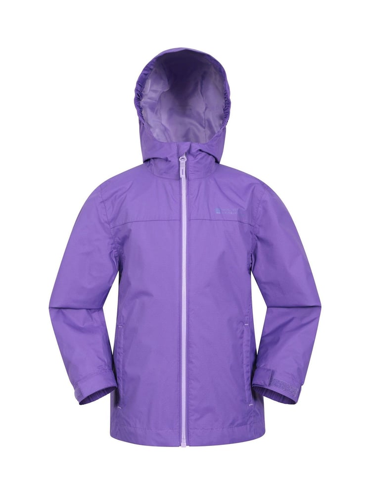 Mountain Warehouse Purple Kids Torrent Waterproof Jacket - Image 1 of 5