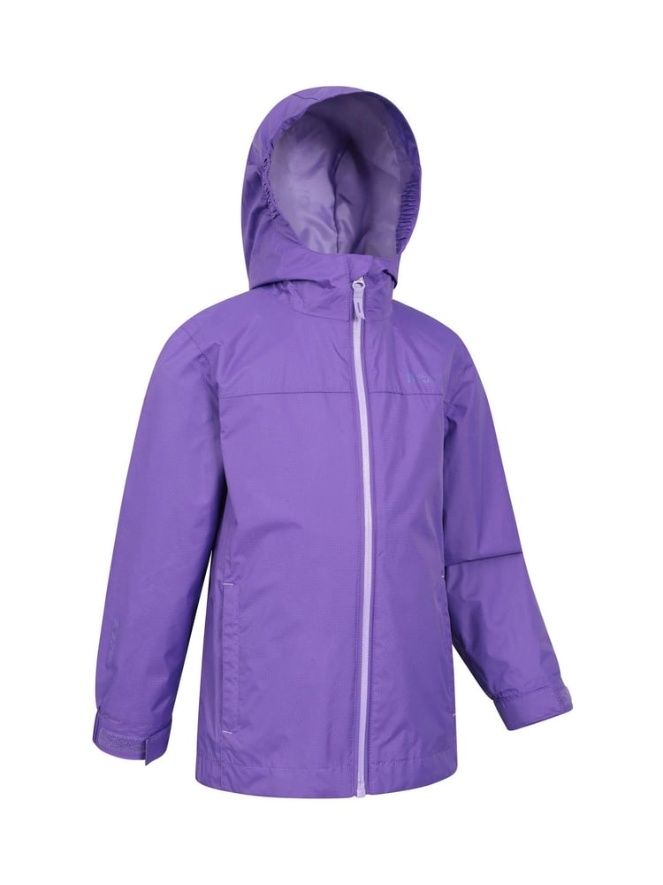 Mountain Warehouse Purple Kids Torrent Waterproof Jacket - Image 2 of 5