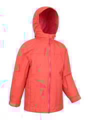 Mountain Warehouse Berry Pink Kids Torrent Waterproof Jacket - Image 2 of 5
