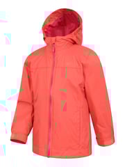 Mountain Warehouse Berry Pink Kids Torrent Waterproof Jacket - Image 4 of 5