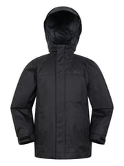 Mountain Warehouse Black Kids Torrent Waterproof Jacket - Image 1 of 5