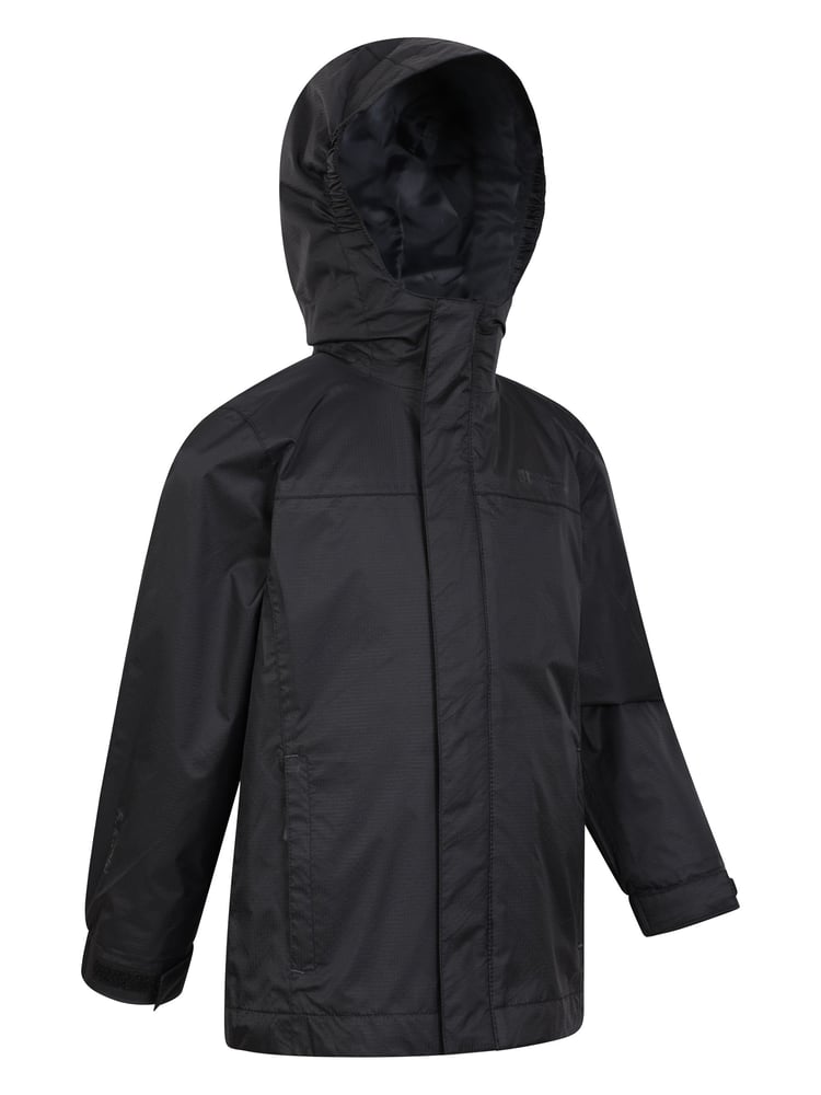 Mountain Warehouse Black Kids Torrent Waterproof Jacket - Image 2 of 5