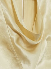 Reiss Cream Fina Satin Cowl-Neck Top - Image 6 of 6