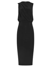 Long Tall Sally Black Cutout Midi Dress - Image 6 of 6