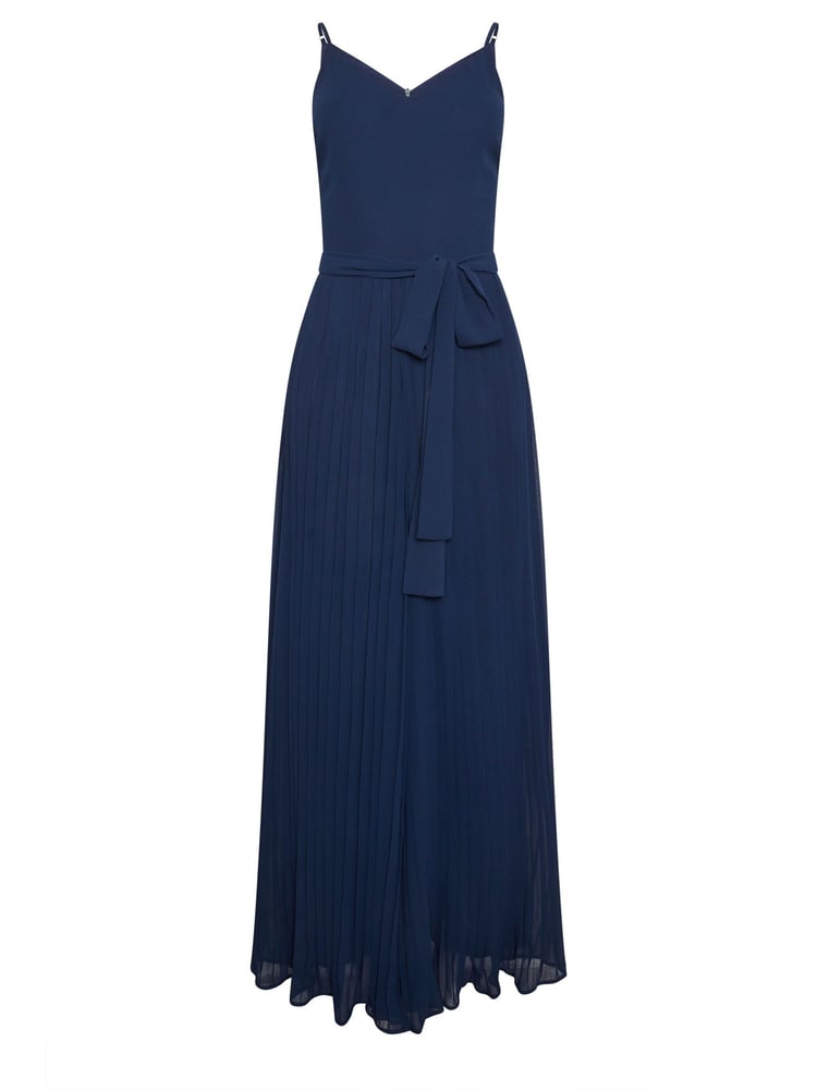 M&Co Blue Pleated Jumpsuit - Image 5 of 5