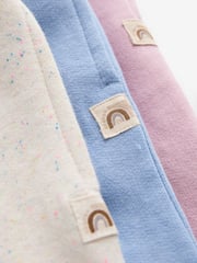Multi Wide Leg Joggers 3 Pack (3mths-7yrs) - Image 6 of 7