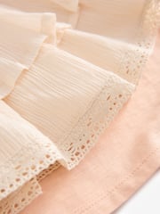Peach Pink 100% Cotton T-Shirt & Skirt Set (3mths-7yrs) - Image 8 of 8