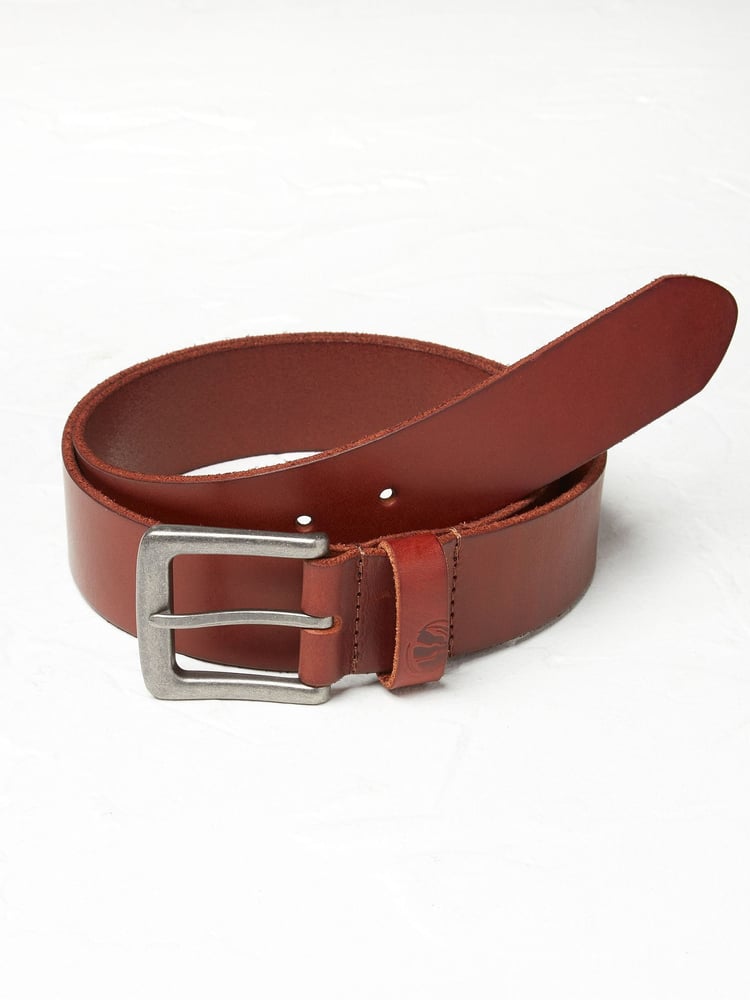 FatFace Tan Brown Italian Leather Belt - Image 1 of 2 FatFace Tan Brown Italian Leather Belt - Image 1 of 2
