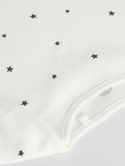Black and White Baby Long Sleeve Bodysuits 5 Pack - Image 9 of 13