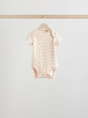 Black/White Baby Short Sleeve Bodysuits 5 Pack - Image 5 of 13