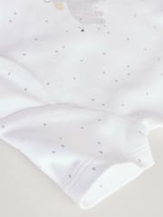 White Baby Animal Print Short Sleeve Bodysuits 5 Pack - Image 13 of 13