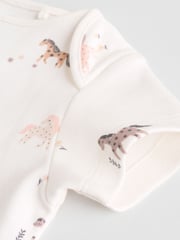 Muted Browns Baby Short Sleeve 100% Cotton Bodysuits 5 Pack - Image 12 of 14