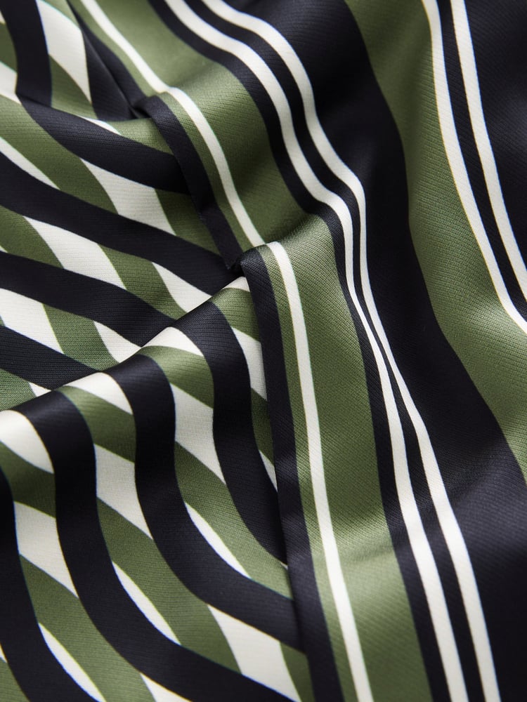 Geo Print Satin Wide Leg Trousers - Image 8 of 8