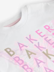 Baker by Ted Baker Frill Detail 100% Cotton T-Shirts 3 Pack - Image 7 of 9