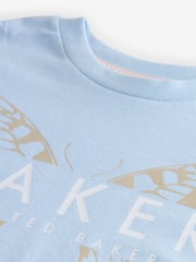 Baker by Ted Baker Frill Detail 100% Cotton T-Shirts 3 Pack - Image 8 of 9