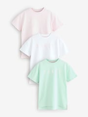 Baker By Ted Baker Oversized Graphic Print T-Shirts 3 Pack - Image 1 of 1