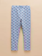 Joules Deedee Blue/Pink Pack of Two Jersey Leggings - Image 2 of 7