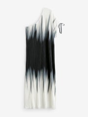 Simply Be White Ombre Plisse Maxi Dress - Image 5 of 5