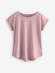 Ecru/Taupe/Brown/Blue/Yellow Cap Sleeve T-Shirts 5 Pack - Image 7 of 12