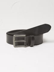 FatFace Black Italian Leather Belt - Image 1 of 1