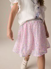 Pink Sequin Skirt (3-16yrs) - Image 1 of 7