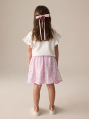 Pink Sequin Skirt (3-16yrs) - Image 3 of 7