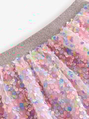 Pink Sequin Skirt (3-16yrs) - Image 6 of 7