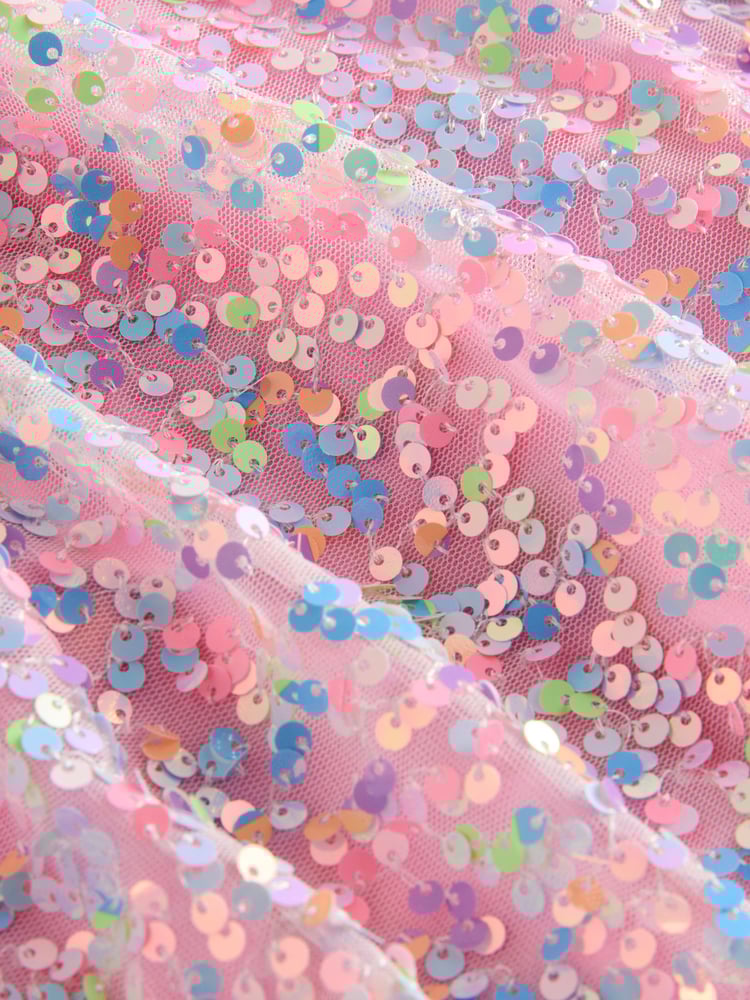 Pink Sequin Skirt (3-16yrs) - Image 7 of 7