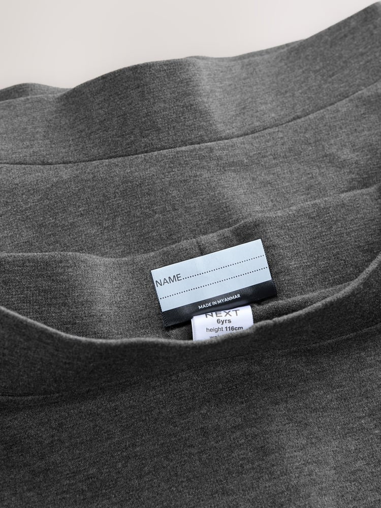 Grey Pull On Skort 2 Pack With Jersey Stretch (3-17yrs) - Image 6 of 6 Grey Pull On Skort 2 Pack With Jersey Stretch (3-17yrs) - Image 6 of 6