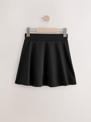 Black Pull On Skort 2 Pack With Jersey Stretch (3-17yrs) - Image 2 of 6