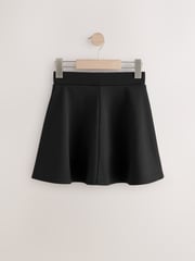 Black Pull On Skort 2 Pack With Jersey Stretch (3-17yrs) - Image 4 of 6