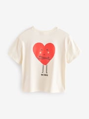 Red Heart/Ladybird Short Sleeve T-Shirt 3 Pack (3mths-7yrs) - Image 5 of 9