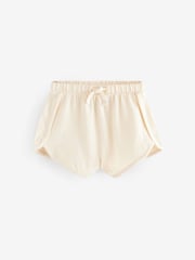 Blue/Cream/Pink Tie Front Runner Shorts 3 Pack (3mths-7yrs) - Image 2 of 7