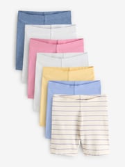 Core Cycle Shorts 7 Pack (3mths-7yrs) - Image 1 of 10
