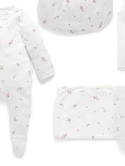 Purebaby Brown/White Newborn Essential Hospital Pack - Image 3 of 4