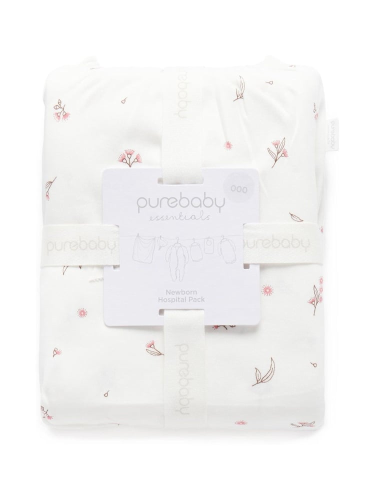 Purebaby Brown/White Newborn Essential Hospital Pack - Image 4 of 4