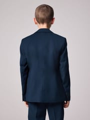 smALLSAINTS Navy Boys Slim Fit Moad Suit Jacket - Image 2 of 10