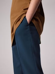 smALLSAINTS Navy Boys Slim Fit Moad Suit Trousers - Image 3 of 8