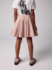 smALLSAINTS Mid Pink Girls Amelie Bow Skirt - Image 2 of 9