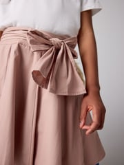 smALLSAINTS Mid Pink Girls Amelie Bow Skirt - Image 3 of 9