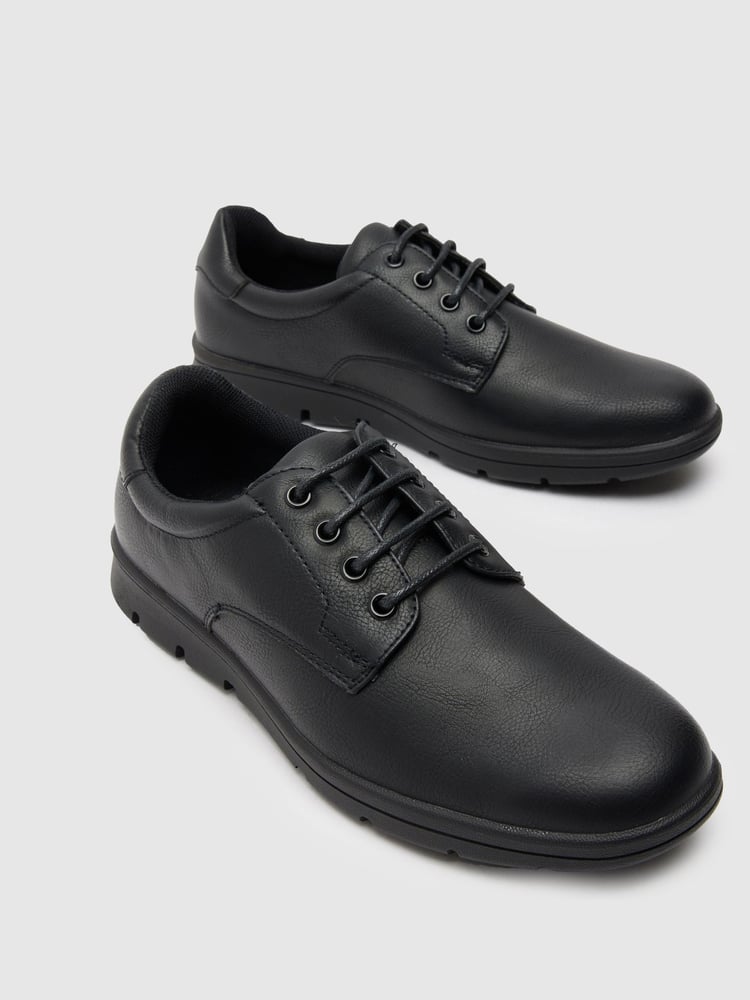 Schuh Youth BTS Rami Derby Black Shoes - Image 5 of 5