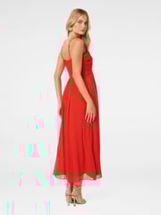 Forever New Red Nakita Ruched Bodice Maxi Dress - Image 5 of 5