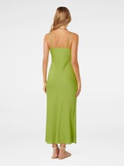 Forever New Green Fern Textured Slip Dress - Image 4 of 4