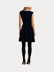 Lauren Ralph Lauren Velvet 100% Cotton Belted Mini Dress - Image 5 of 8