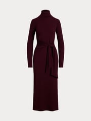 Lauren Ralph Lauren Tie-Front Turtleneck Dress - Image 8 of 8