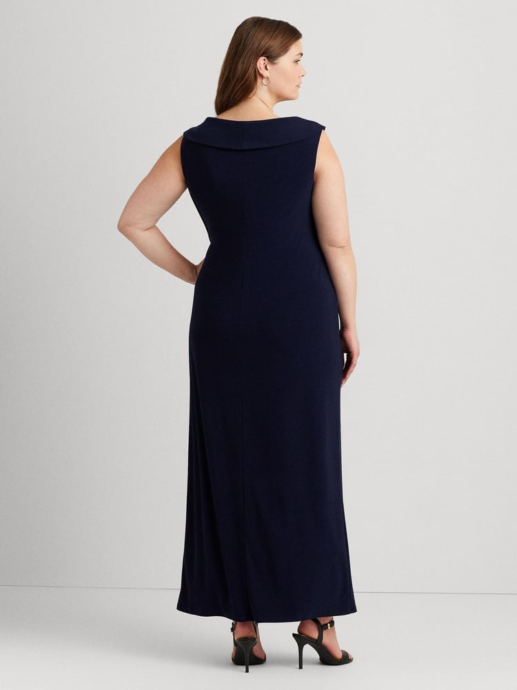 Lauren Ralph Lauren Curve Jersey Dress - Image 2 of 6