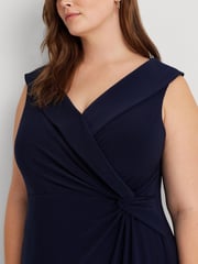 Lauren Ralph Lauren Curve Jersey Dress - Image 5 of 6