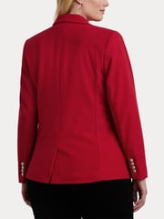 Lauren Ralph Lauren Curve Anfisa Crest Logo Blazer Jacket - Image 4 of 9