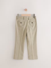 Neutral Relaxed Fit Stripe Suit Trousers (3-16yrs) - Image 2 of 8